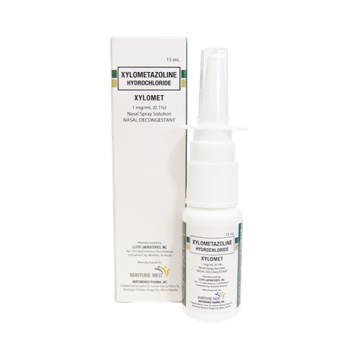 [10006249] Xylomet Nasal Spray 1mg/mL 15mL