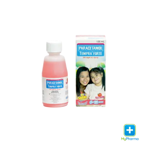 [10007974] Tempra Forte Syrup 120mL Strawberry Flavor