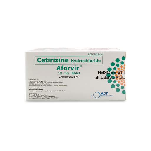 [10007976] Aforvir Tablet 10mg