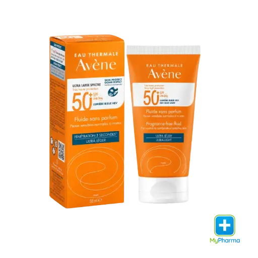 [10009125] Avene Fragrance Free Fluid Very High Protection SPF50+ 50mL