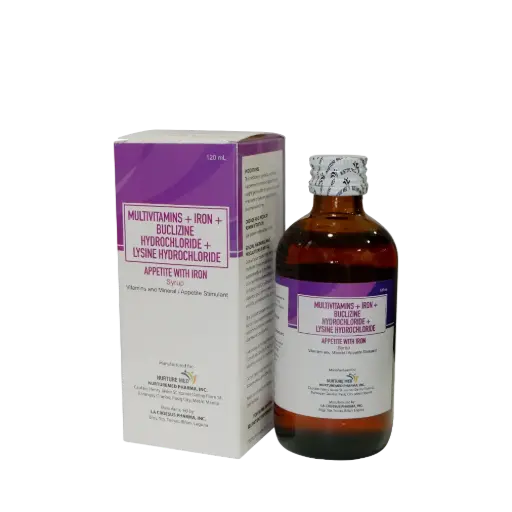 [20000477] Appetite With Iron Syrup 120mL