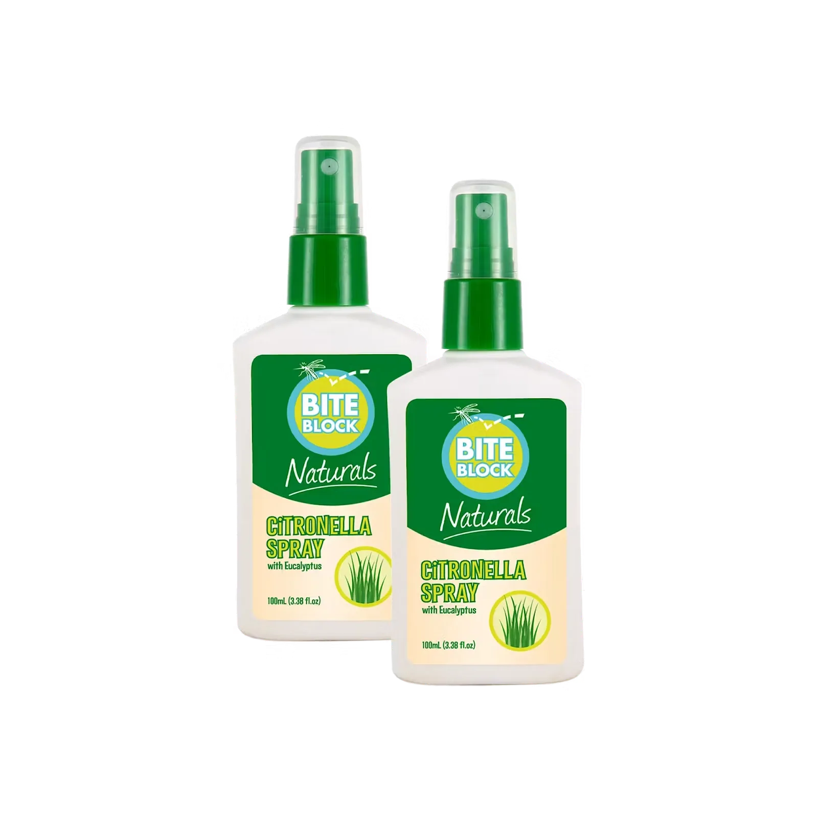 [10008414] Bite Block Naturals Insect Repellent Citronella Spray 100mL