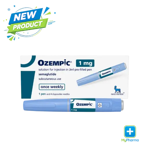 [8100013232] Ozempic Semaglutide Solution For Injection 1mg /0.74mL 