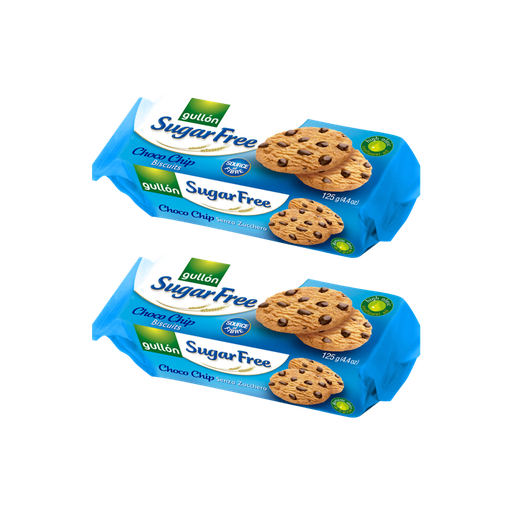 [10003479] Gullón Chocolate Chip Biscuits Sugar Free 125g