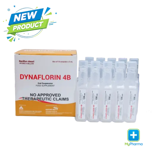 [10010728] Dynaflorin 4B Oral Suspension 5mL 10's