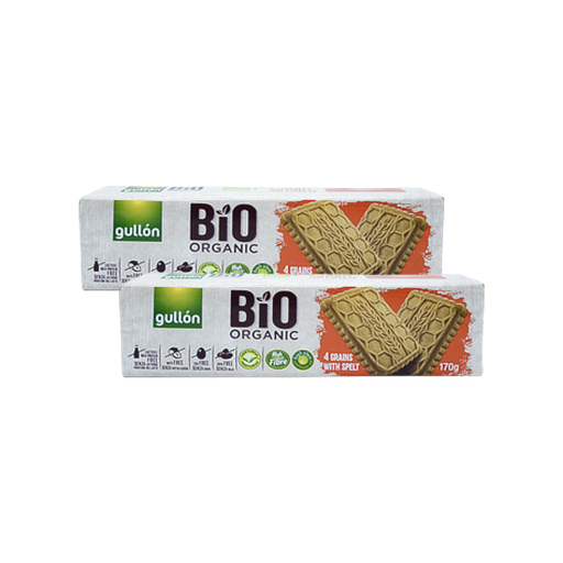 [10008489] Gullón Bio Organic 4 Grains With Spelt 170g