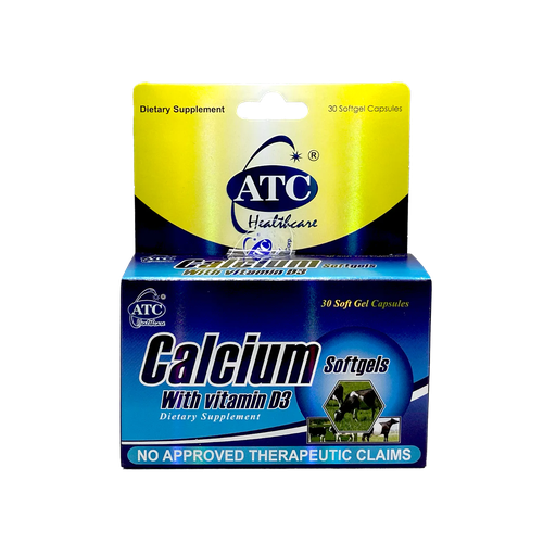[10000690] ATC Calcium With Vitamin D 30's