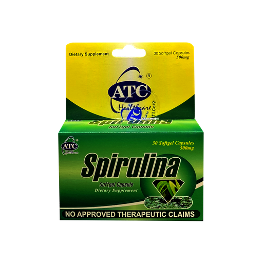[10000686] ATC Spirulina Soft Gel Capsule 30's