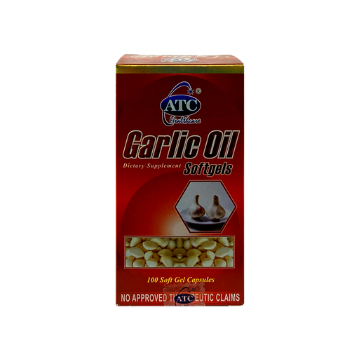 [10000675] ATC Garlic Oil Soft Gel Capsule 500mg 100's