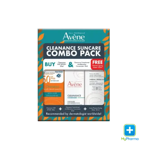 [10009830] Avene Cleanance Suncare Combo Pack 