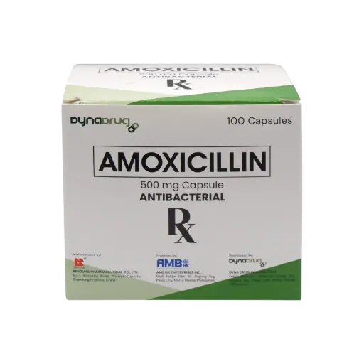 [10010643] Dyna Drug Amoxicillin Capsule 500mg (AMB) 