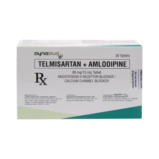 [10010626] Dyna Drug Telmisartan + Amlodipine Tablet 80mg/10mg