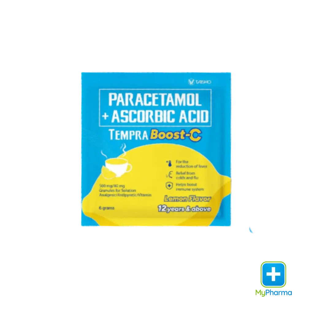 Tempra Boost-C Granules 500mg/40mg 