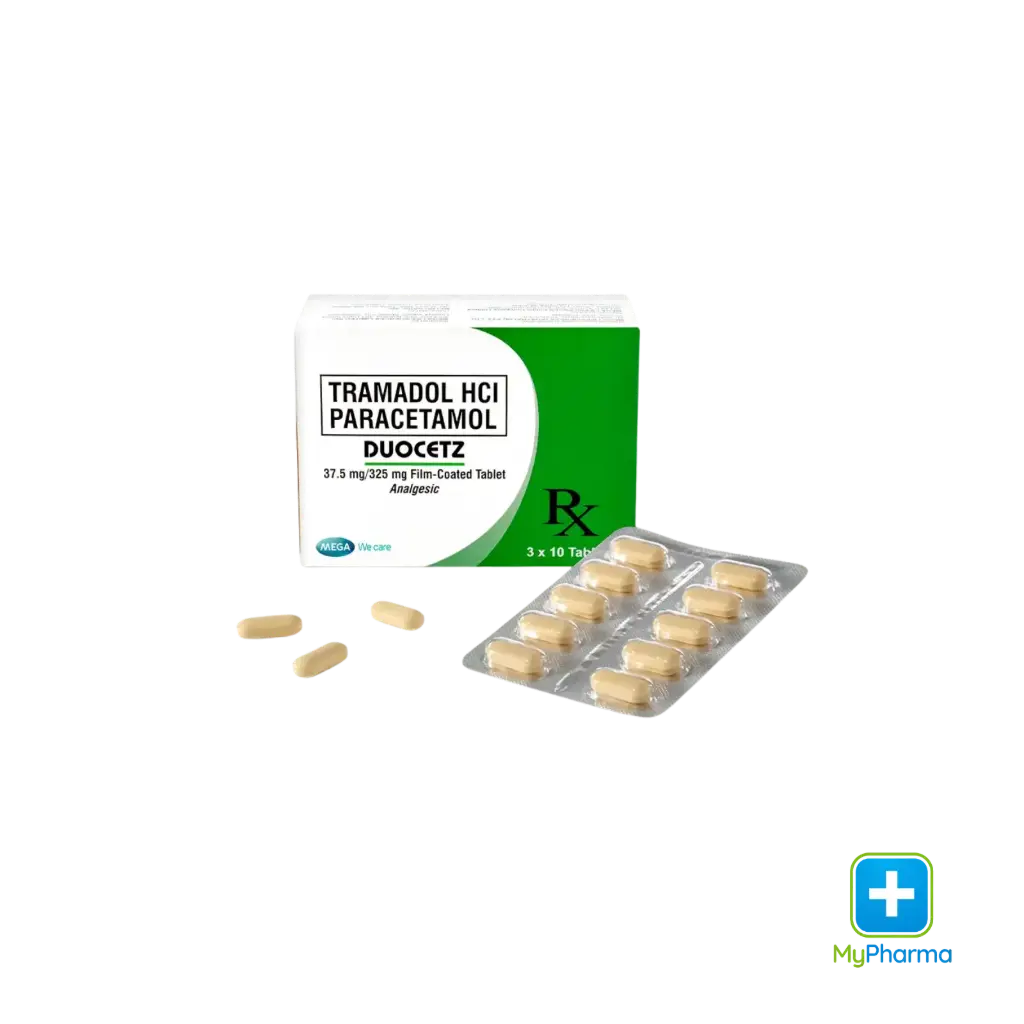 Duocetz Film-Coated Tablet 37.5mg/325mg 