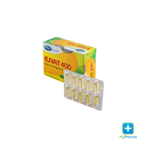 [8100013725] Enat Softgel Capsule 400IU 