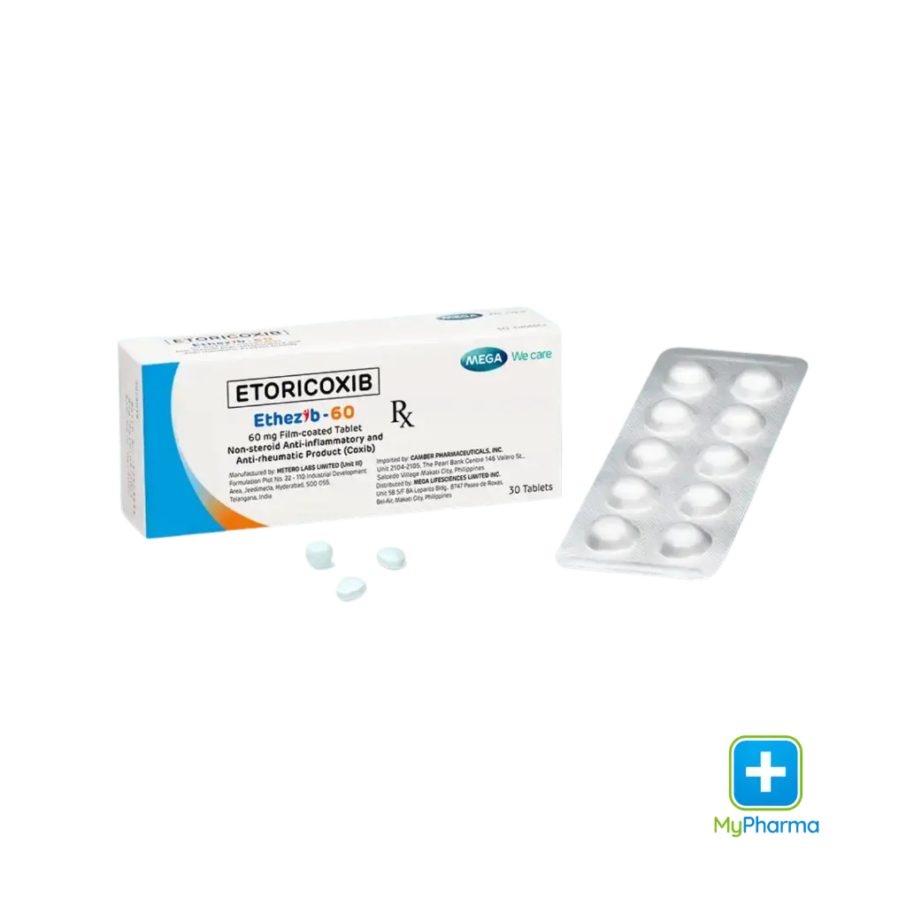 Ethezib Film-Coated Tablet 60mg 