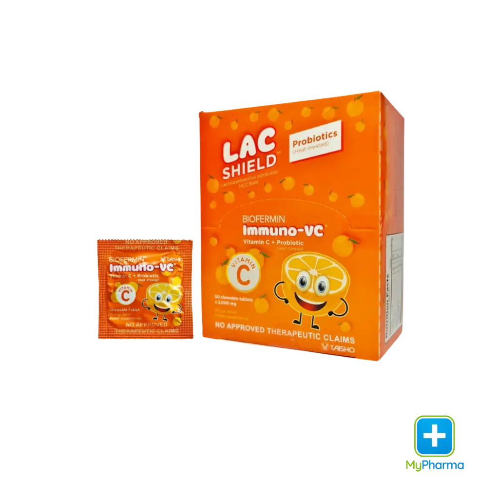 Biofermin Immuno-VC Chewable Tablet Orange Flavor