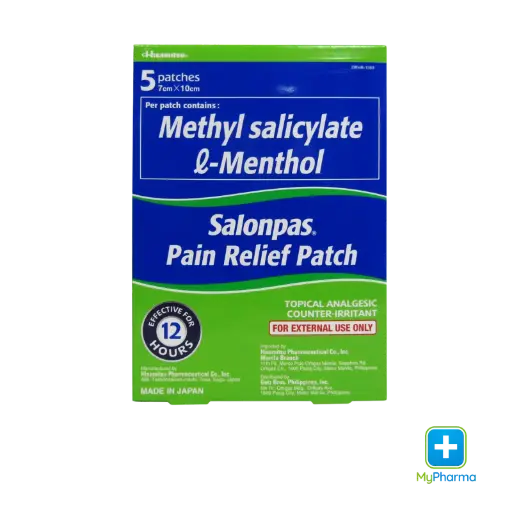 [10010315] Salonpas Pain Relief Patch 5's   