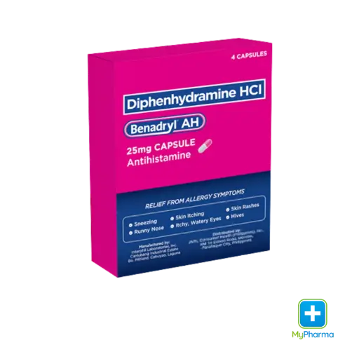[10007756] Benadryl AH Capsule 25mg 