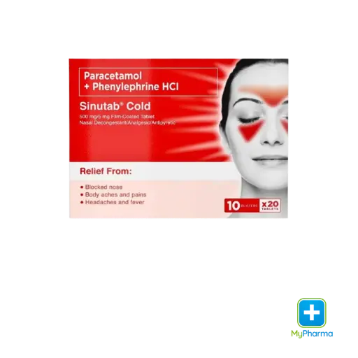 [10008380] Sinutab Cold Film-Coated Tablet  